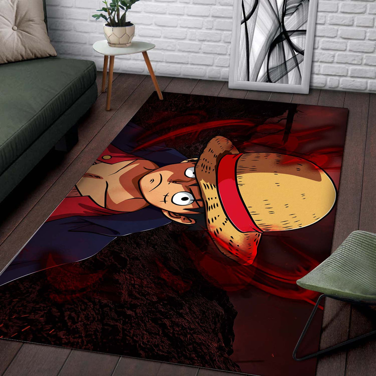 Monkey D Luffy One Teppich 2
