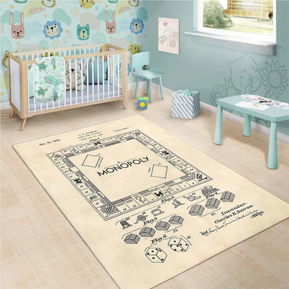 Monopoly Board Games Teppich