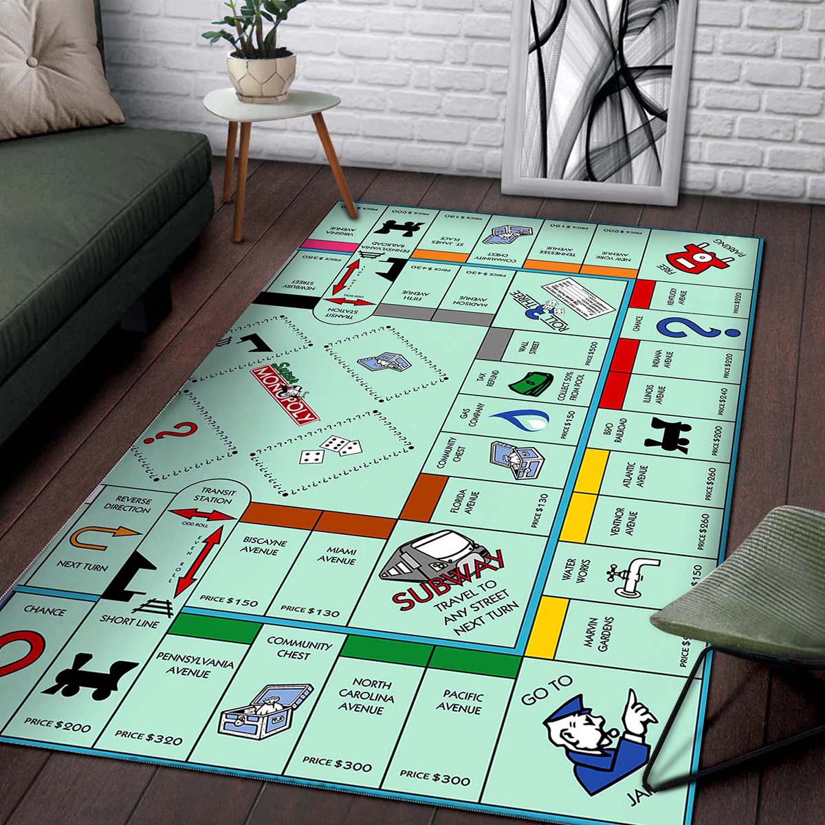 Monopoly Teppich 2