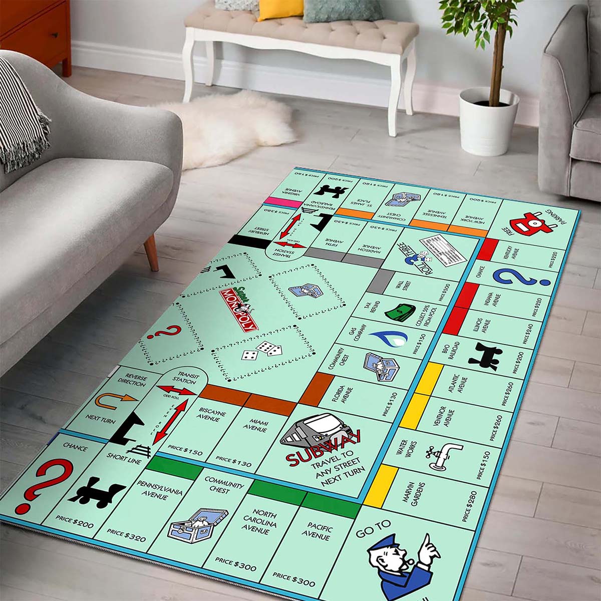 Monopoly Teppich 3