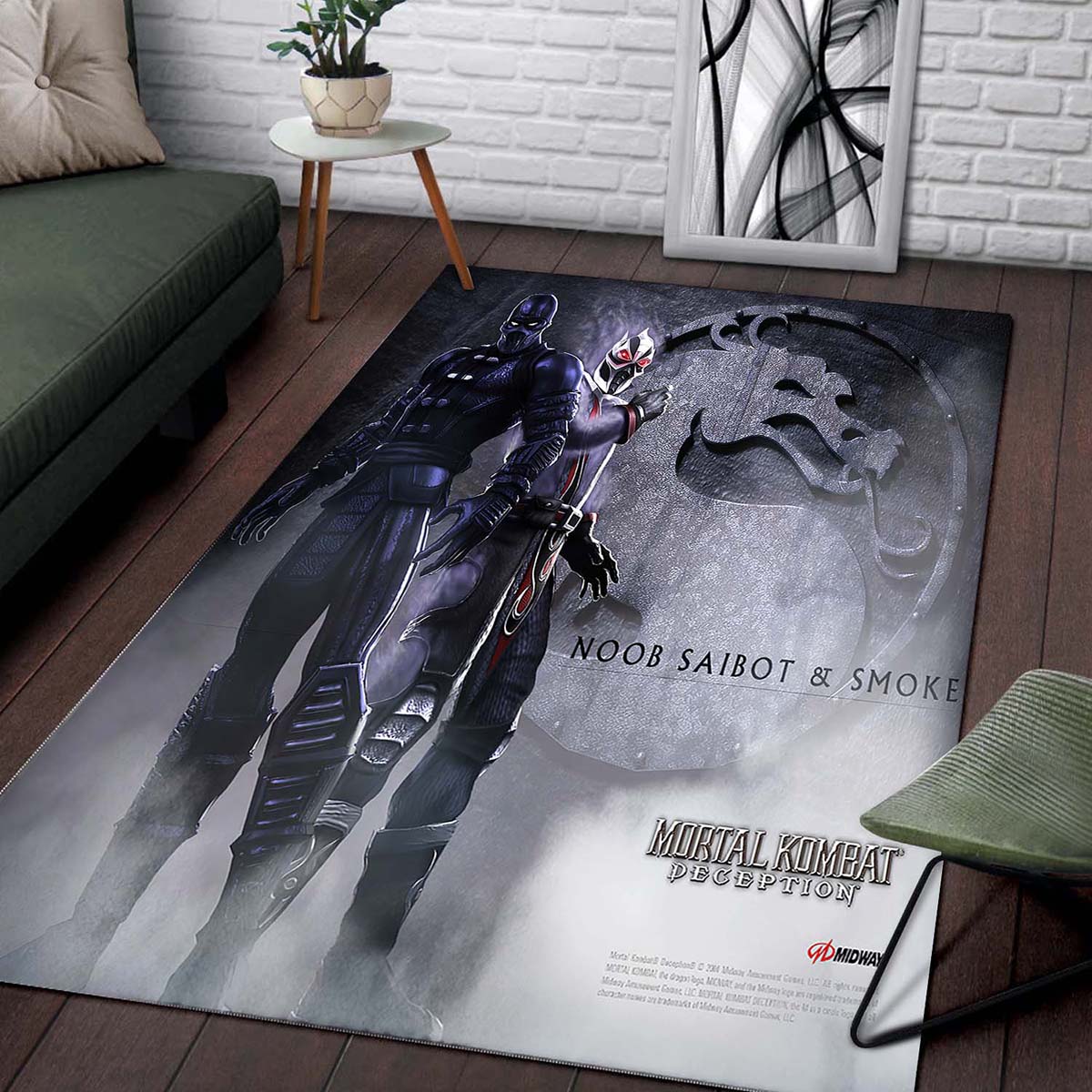 Mortal Kombat Fn050236 Gaming Teppich 2