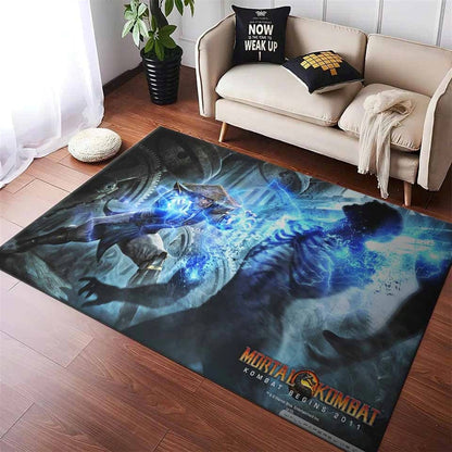 Mortal Kombat Raiden 4K Teppich