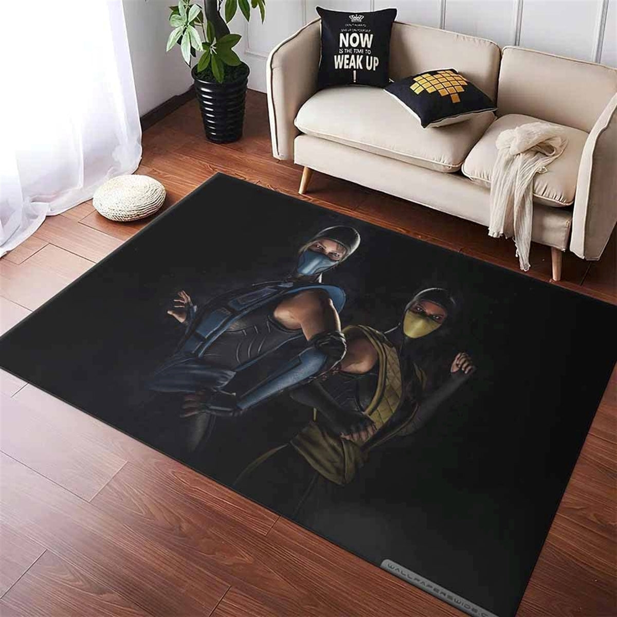 Mortal Kombat X-Spiel 4K Teppich
