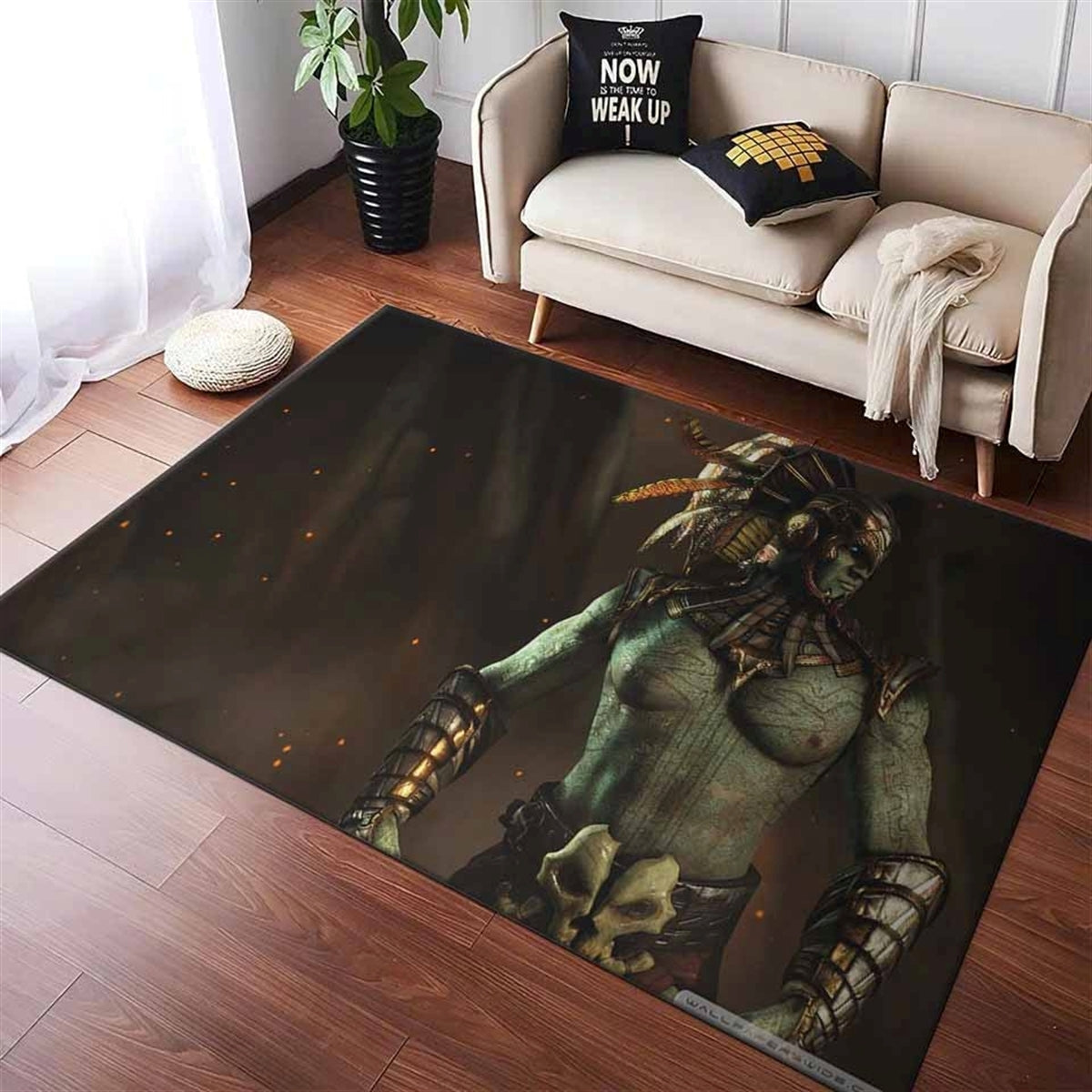 Mortal Kombat X Kotal Kahn 4K Teppich