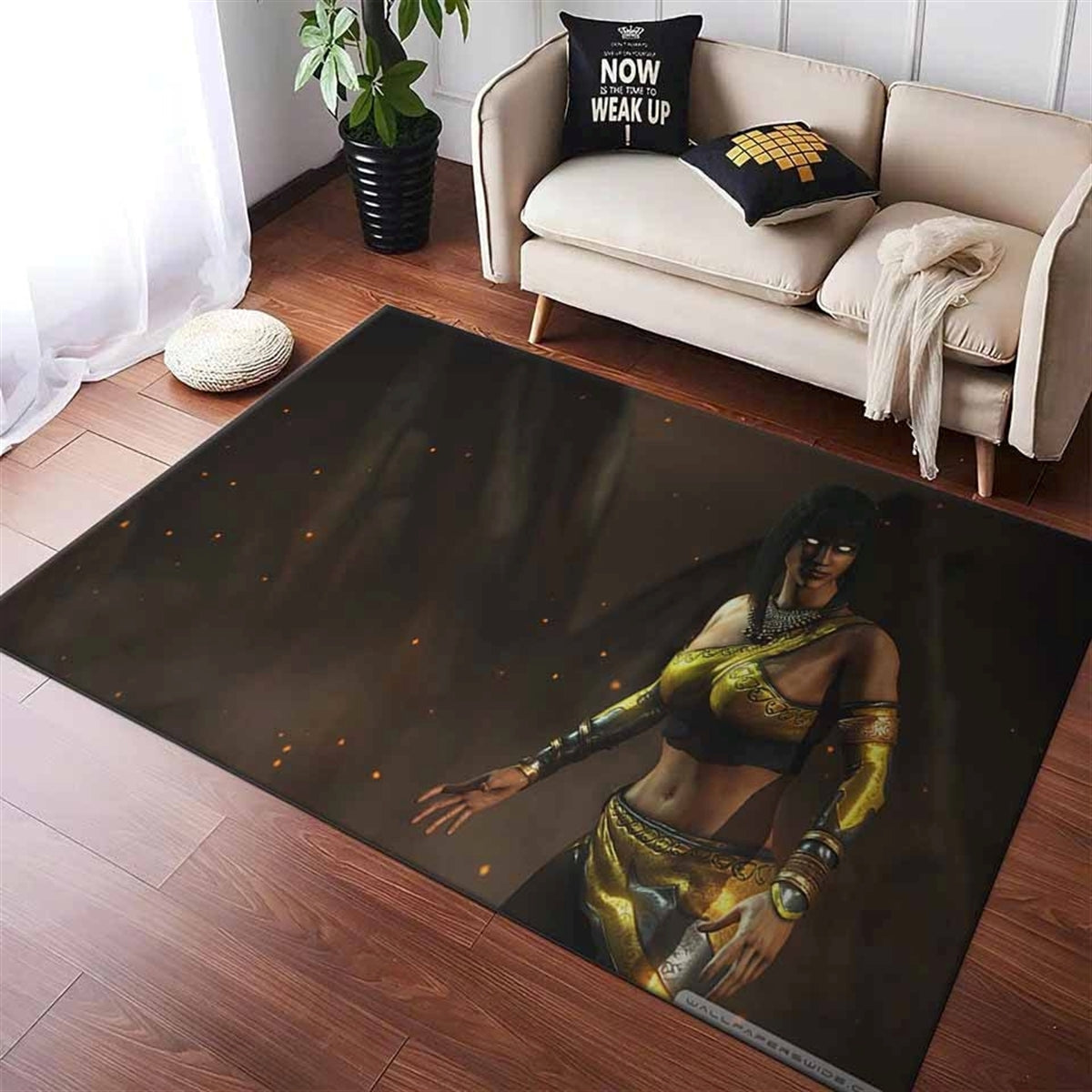 Mortal Kombat X Tanya 4K Teppich