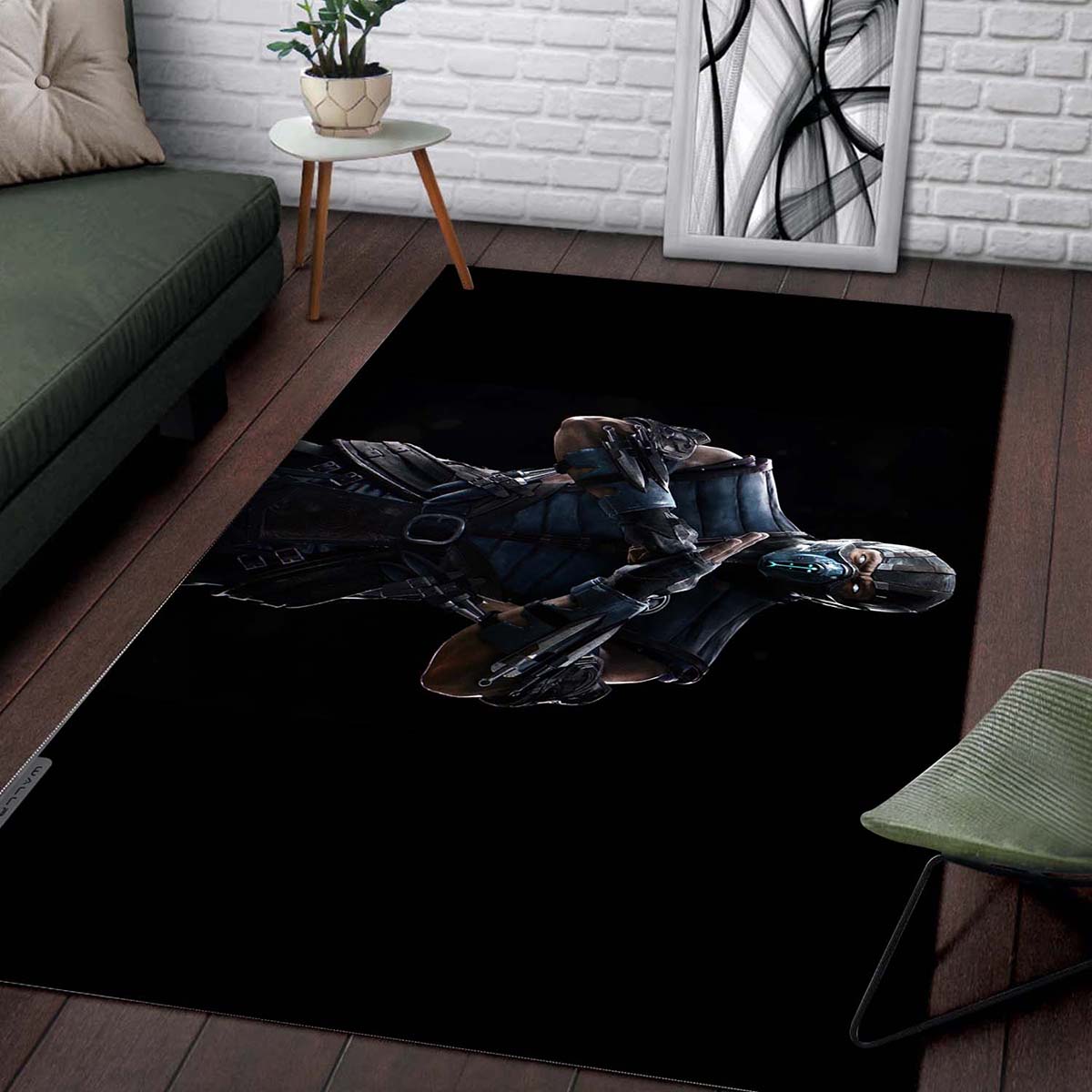 Mortal Kombat X Sub Zero 1 Teppich 2
