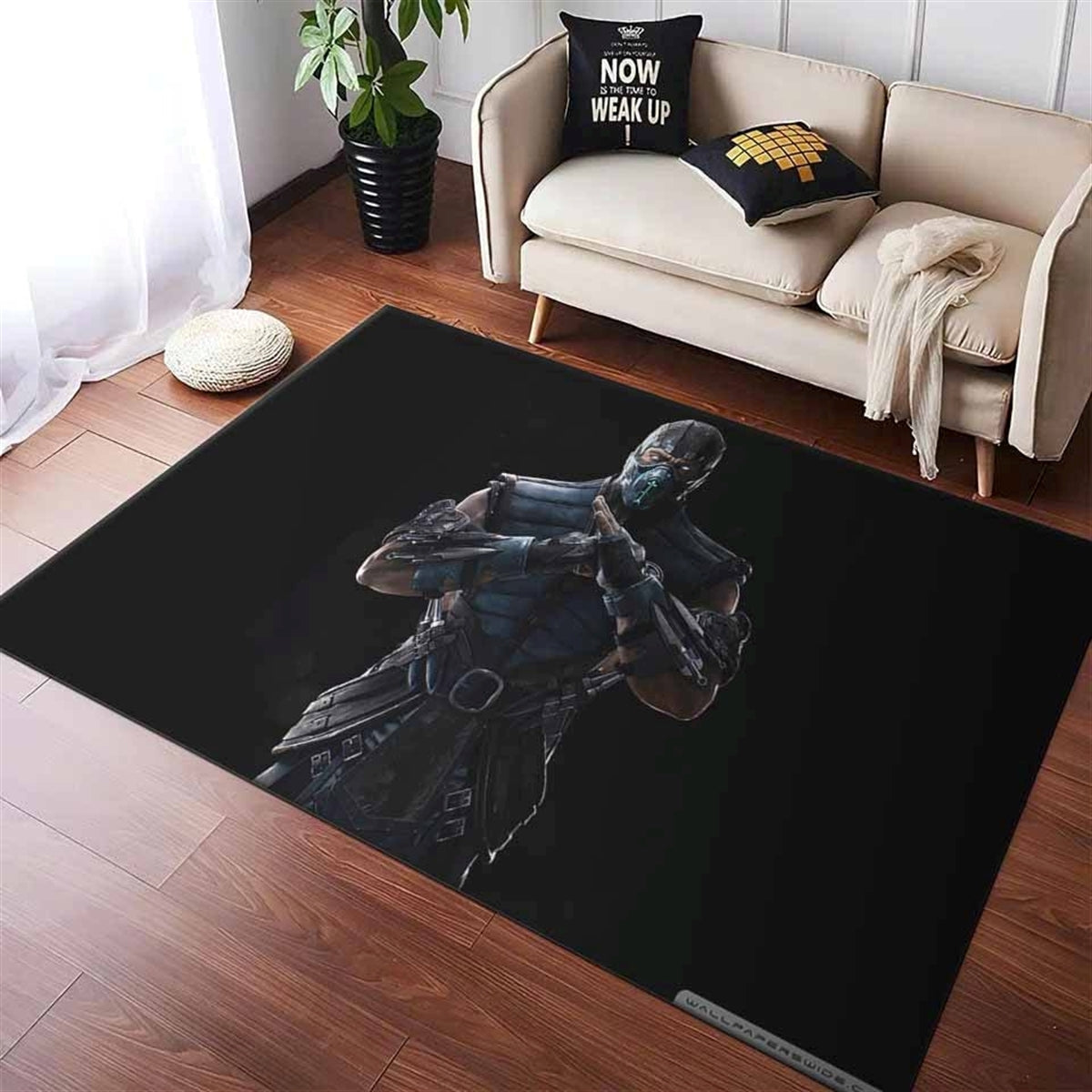 Mortal Kombat X Sub Zero 1 Teppich