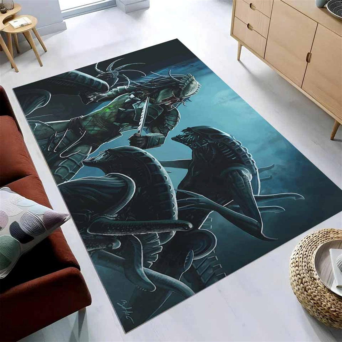 Movie Fans Alien Vs Predator Teppich