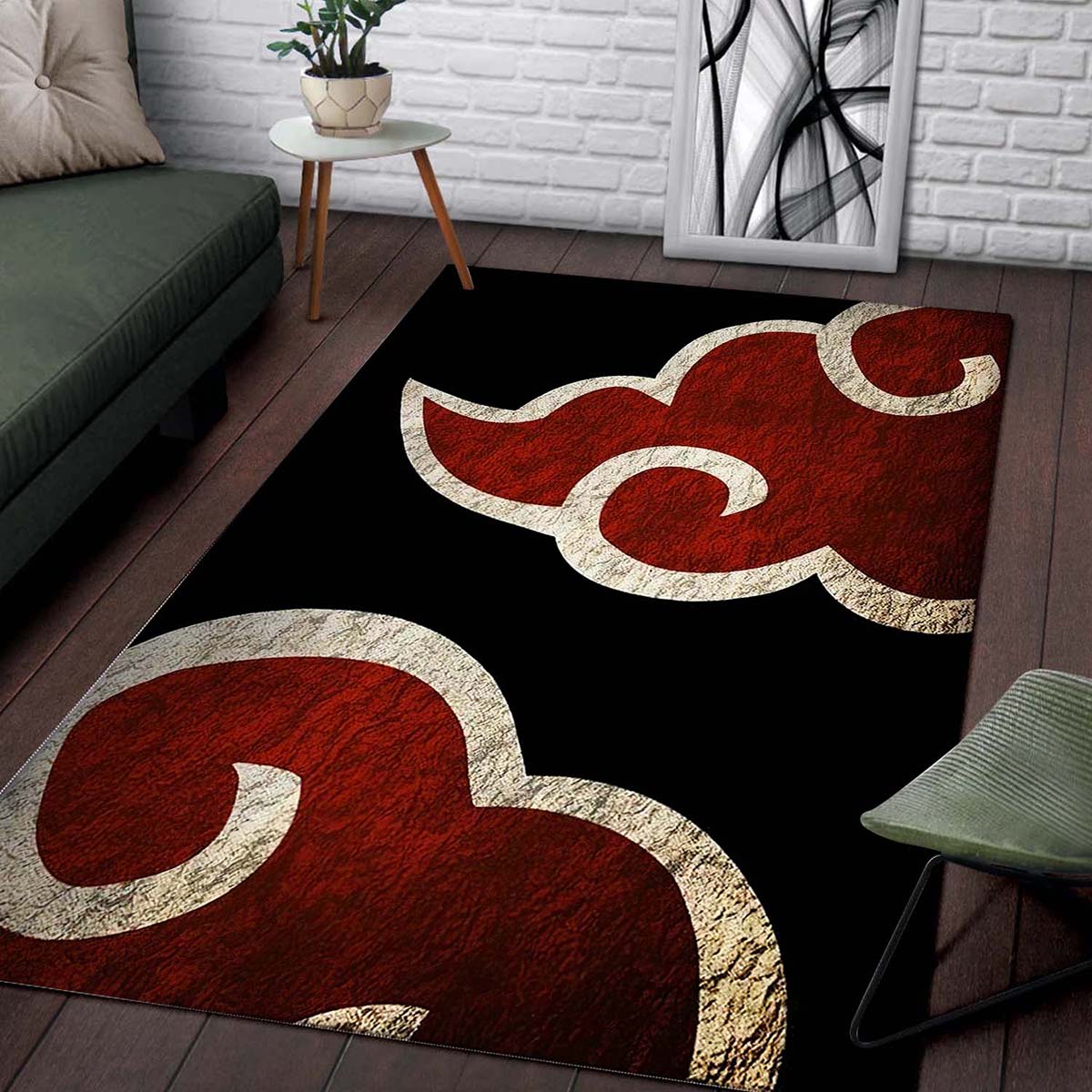 Naruto Akatsuki Logo Teppich 2