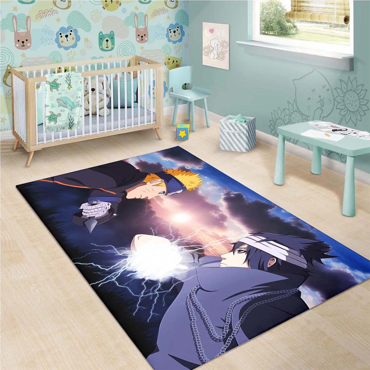 Naruto And Sasuke 1 Teppich 3