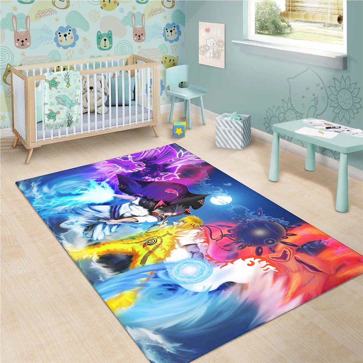 Naruto And Sasuke 2 Teppich 3