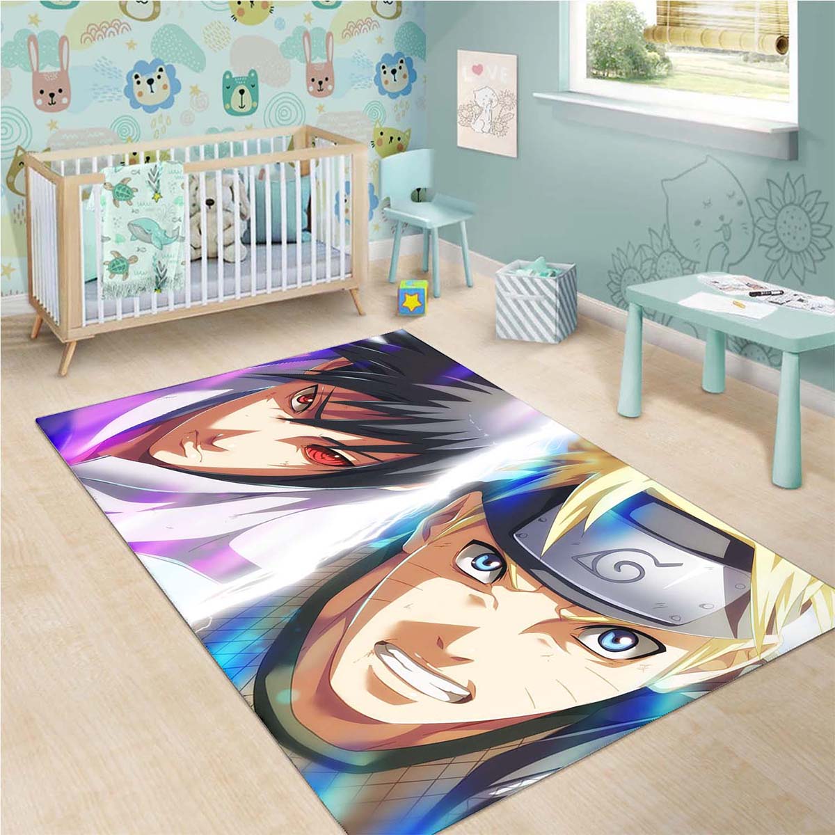 Naruto And Sasuke Teppich 3