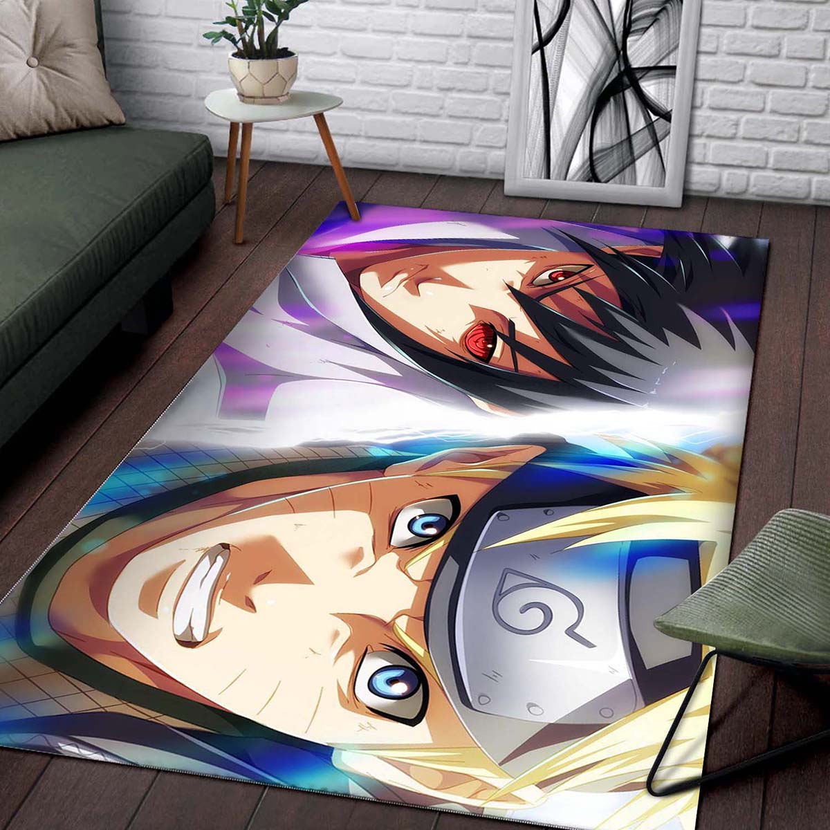 Naruto And Sasuke Teppich 2