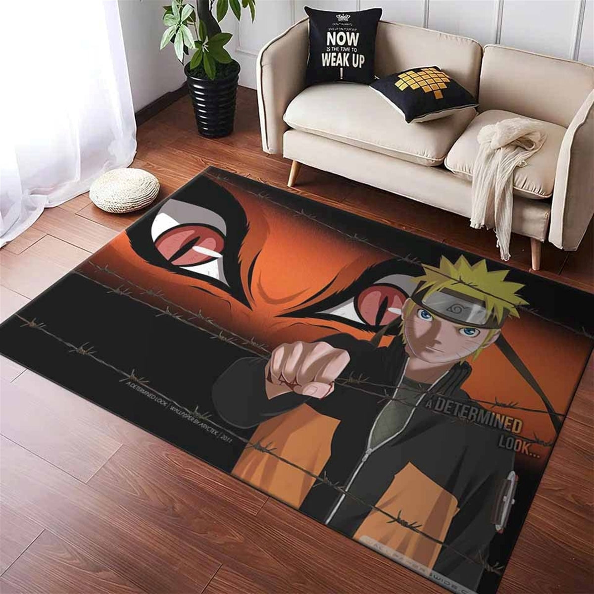 Naruto Dmon Kyubi Teppich