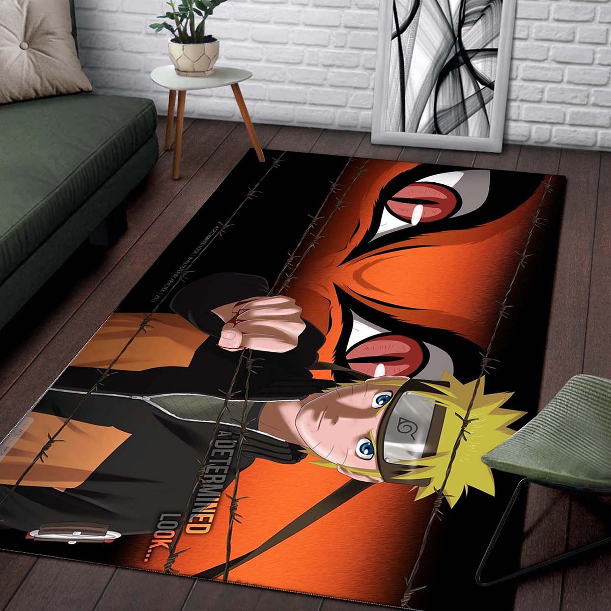 Naruto Dmon Kyubi Teppich 2