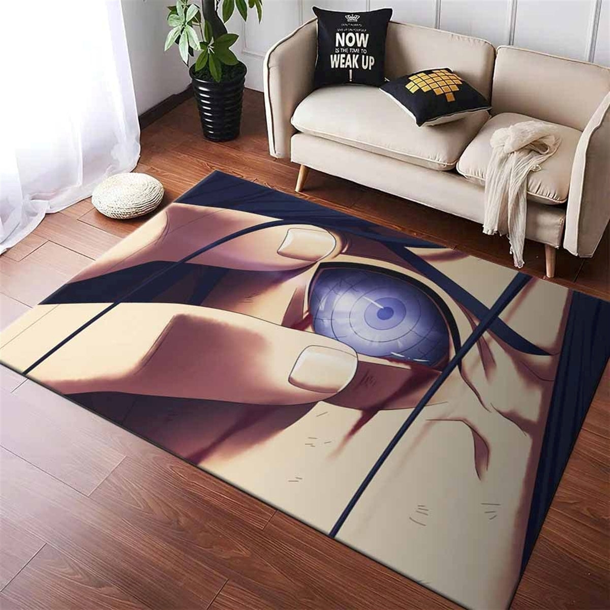 Naruto Dojutsu Rinnegan Teppich