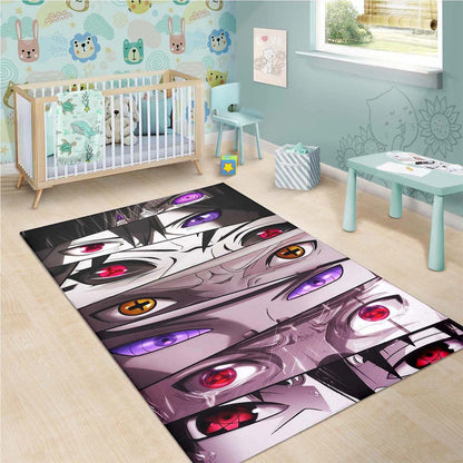 Naruto Eyes Anime Teppich 3