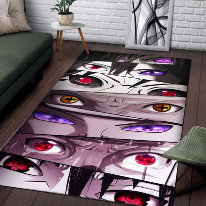 Naruto Eyes Anime Teppich 2