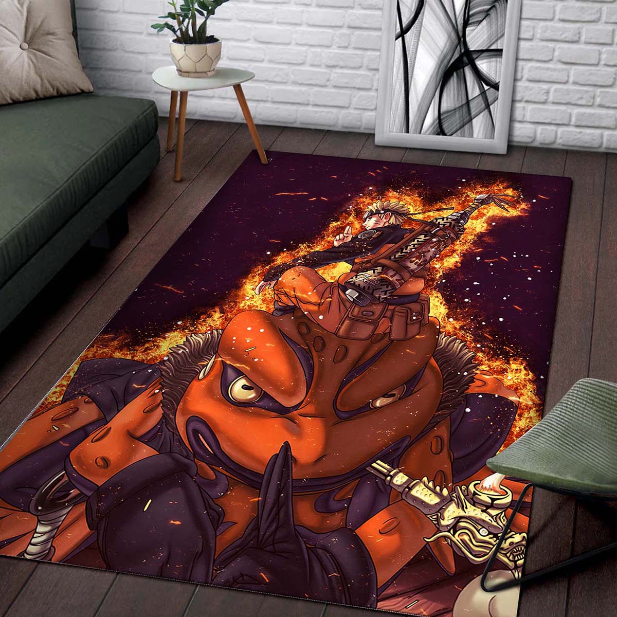 Naruto Fire Teppich 2