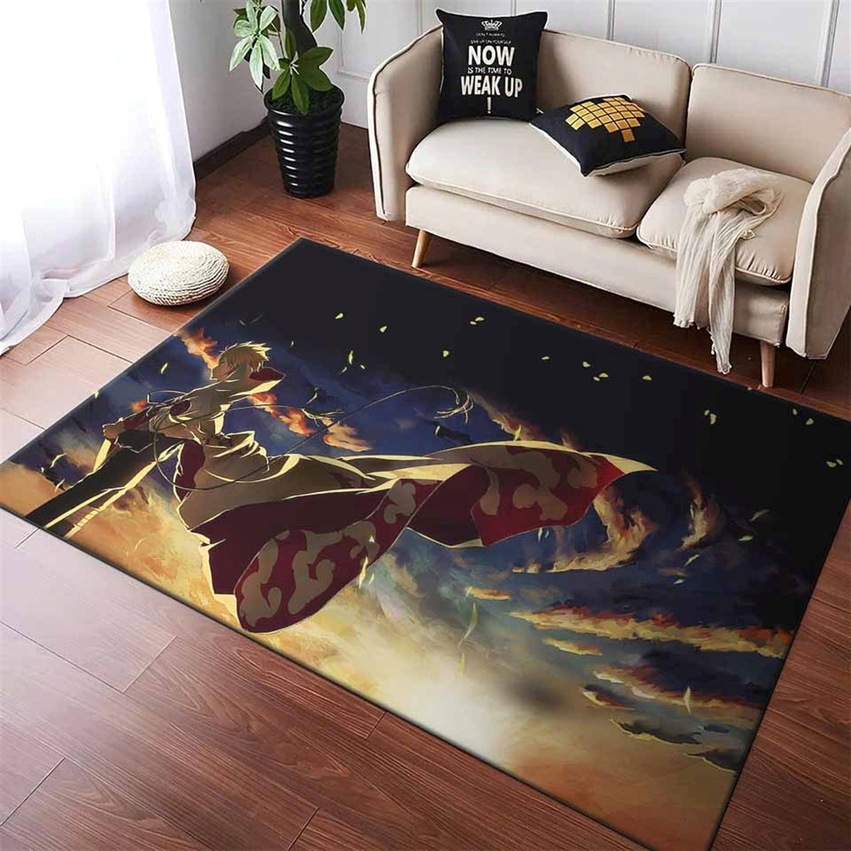 Naruto Hokage Teppich