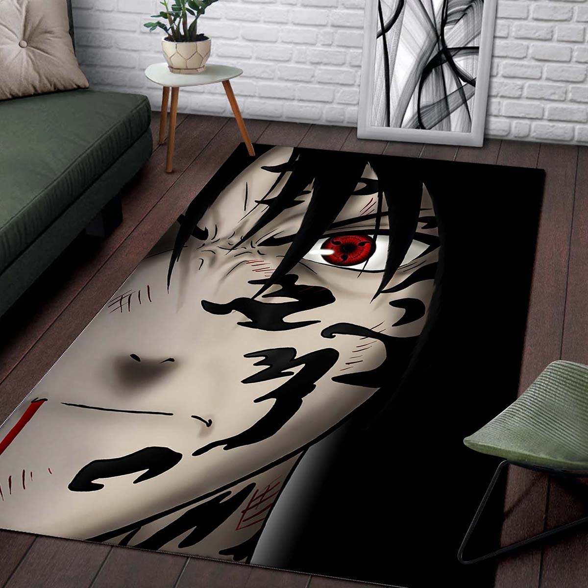 Naruto Itachi Sharingan Teppich 2