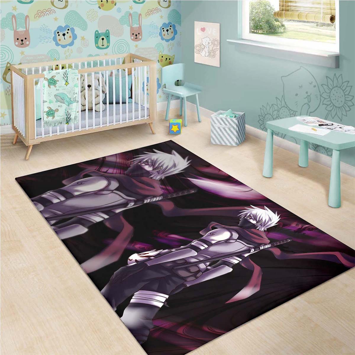 Naruto Kakashi Hatake Teppich 3