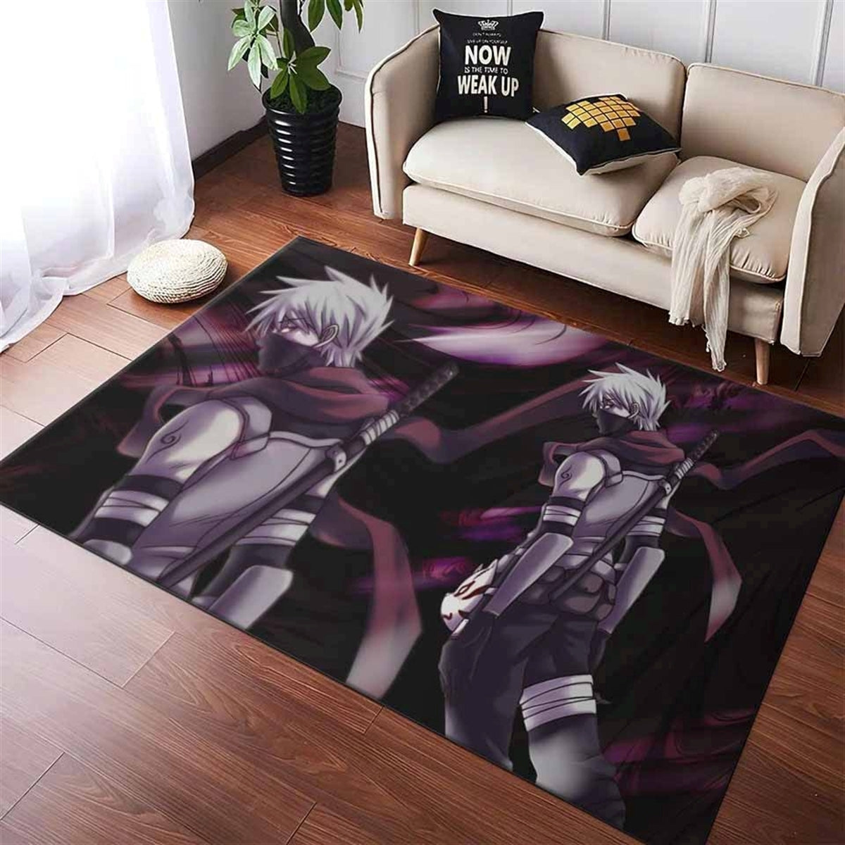 Naruto Kakashi Hatake Teppich