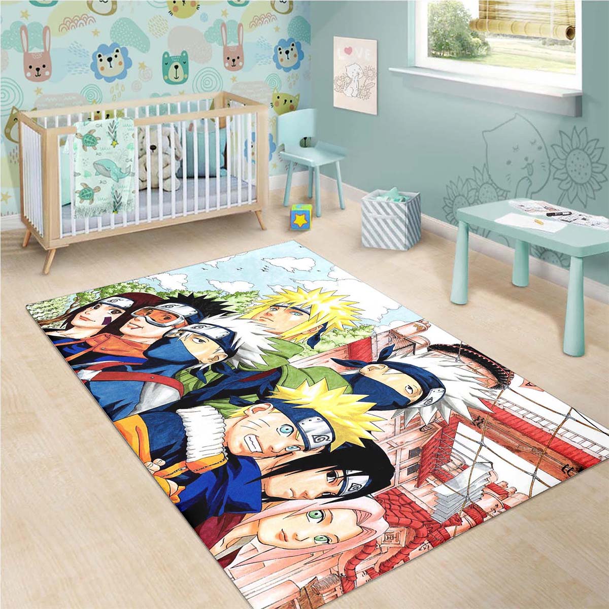 Naruto Konoha Teppich 3