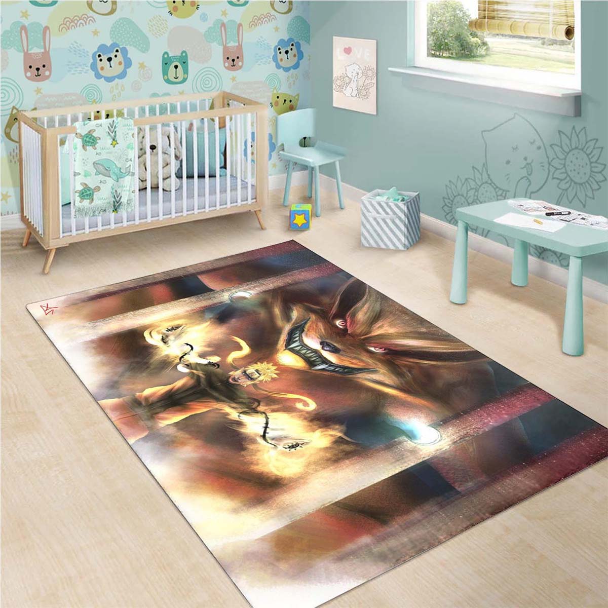 Naruto Kurama 1 Teppich 3