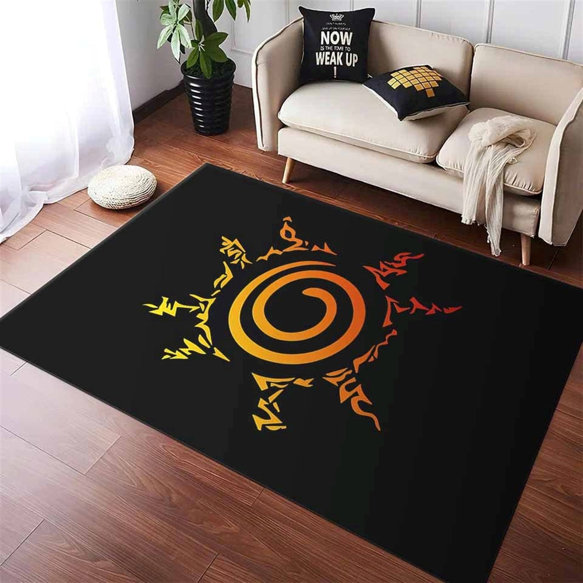 Naruto Shield Teppich