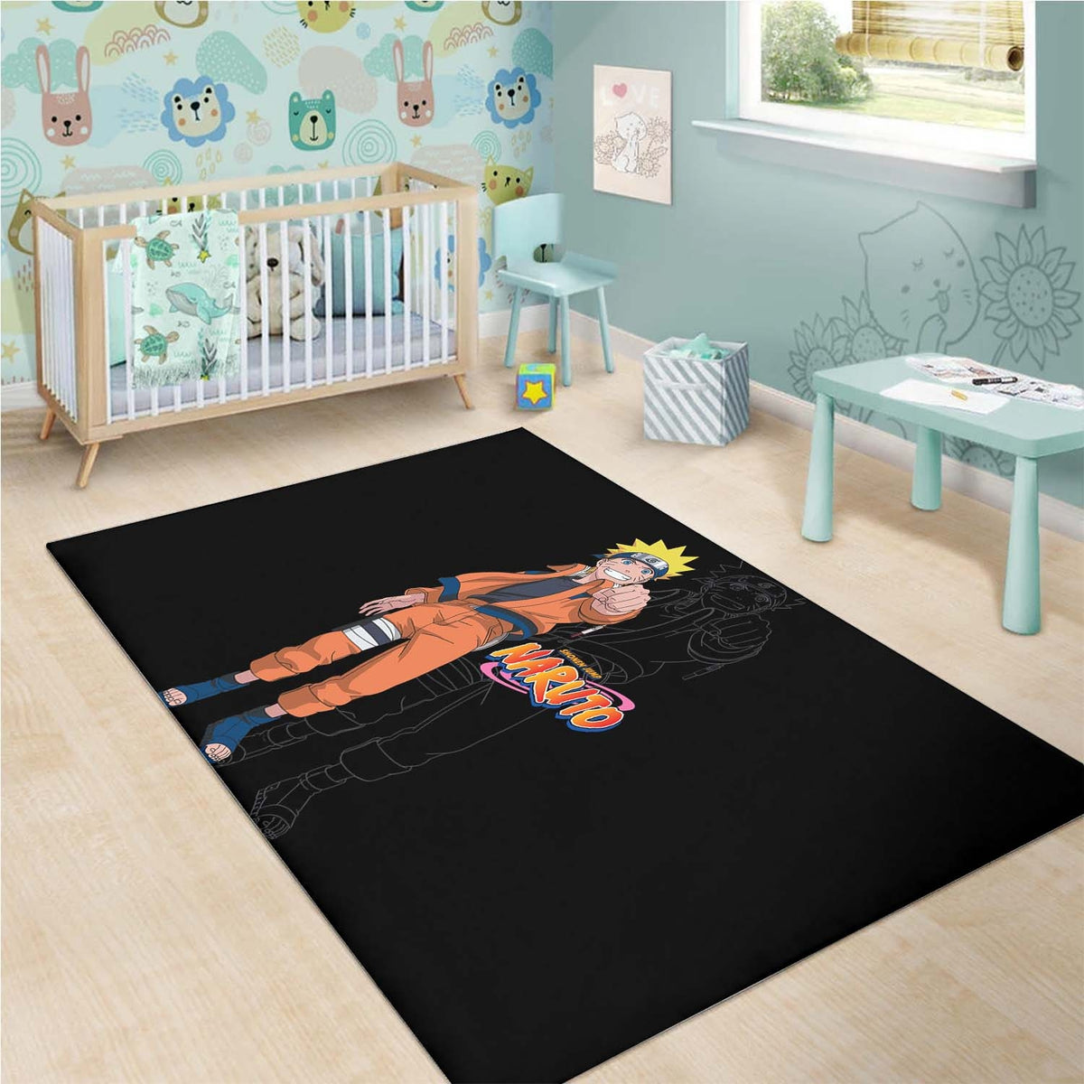 Naruto Uzumaki 7 Teppich