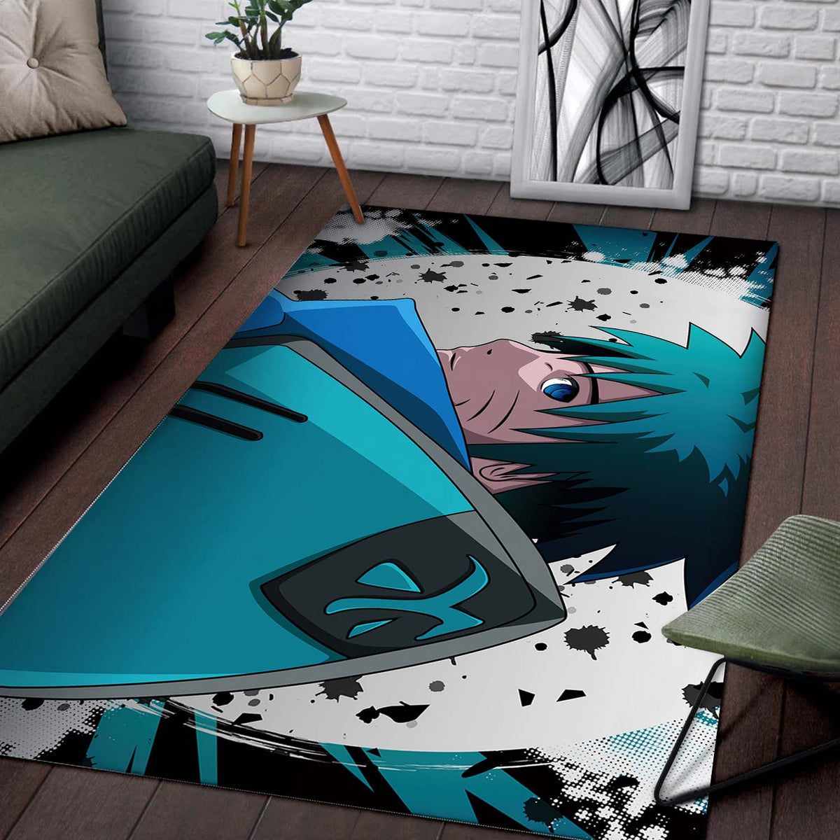 Naruto Uzumaki Artwork 5K Teppich 2