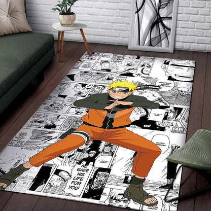 Naruto Uzumaki Character L15 Teppich 2