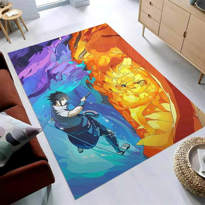 Naruto Vs Sasuke Teppich