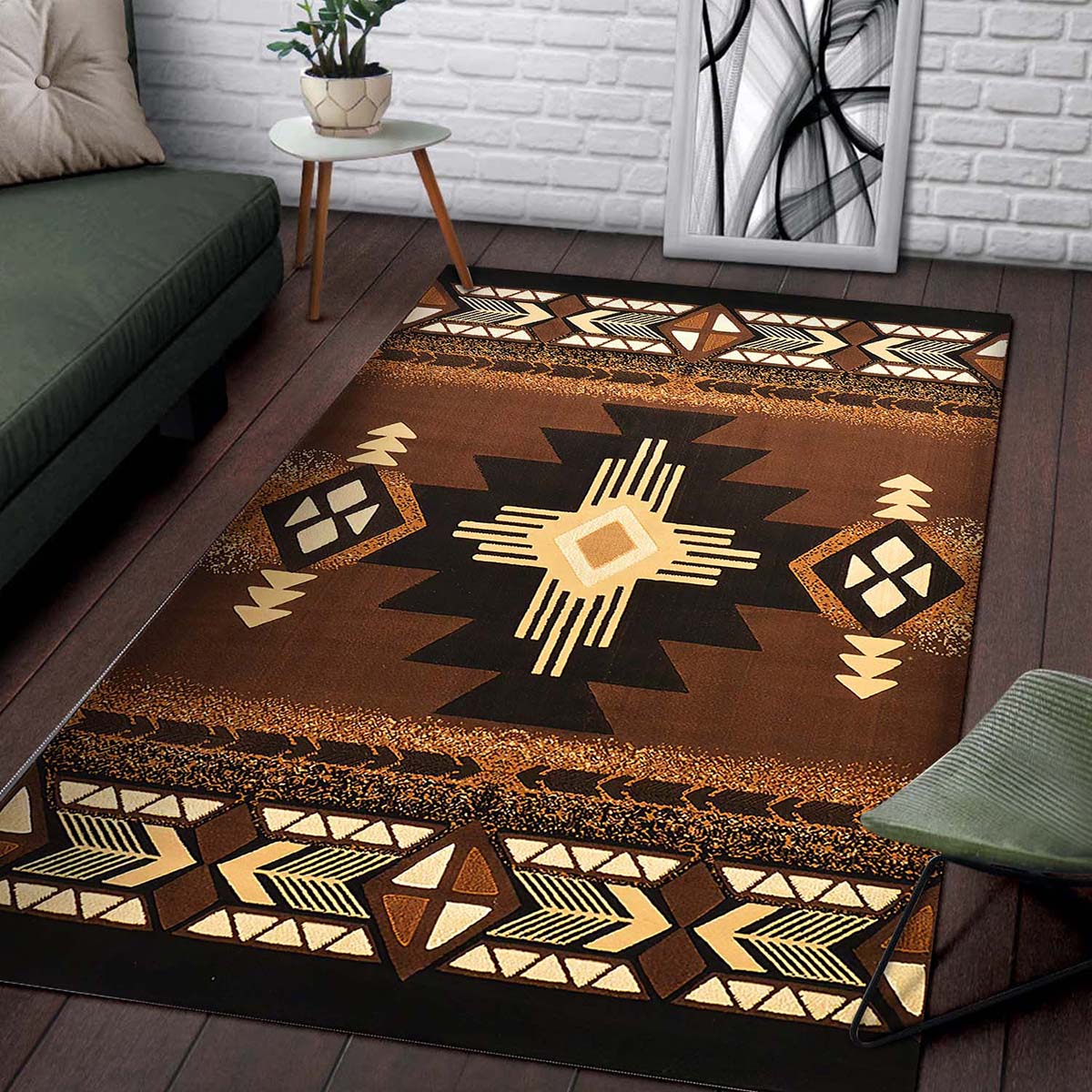 Native American D009133r Teppich 2