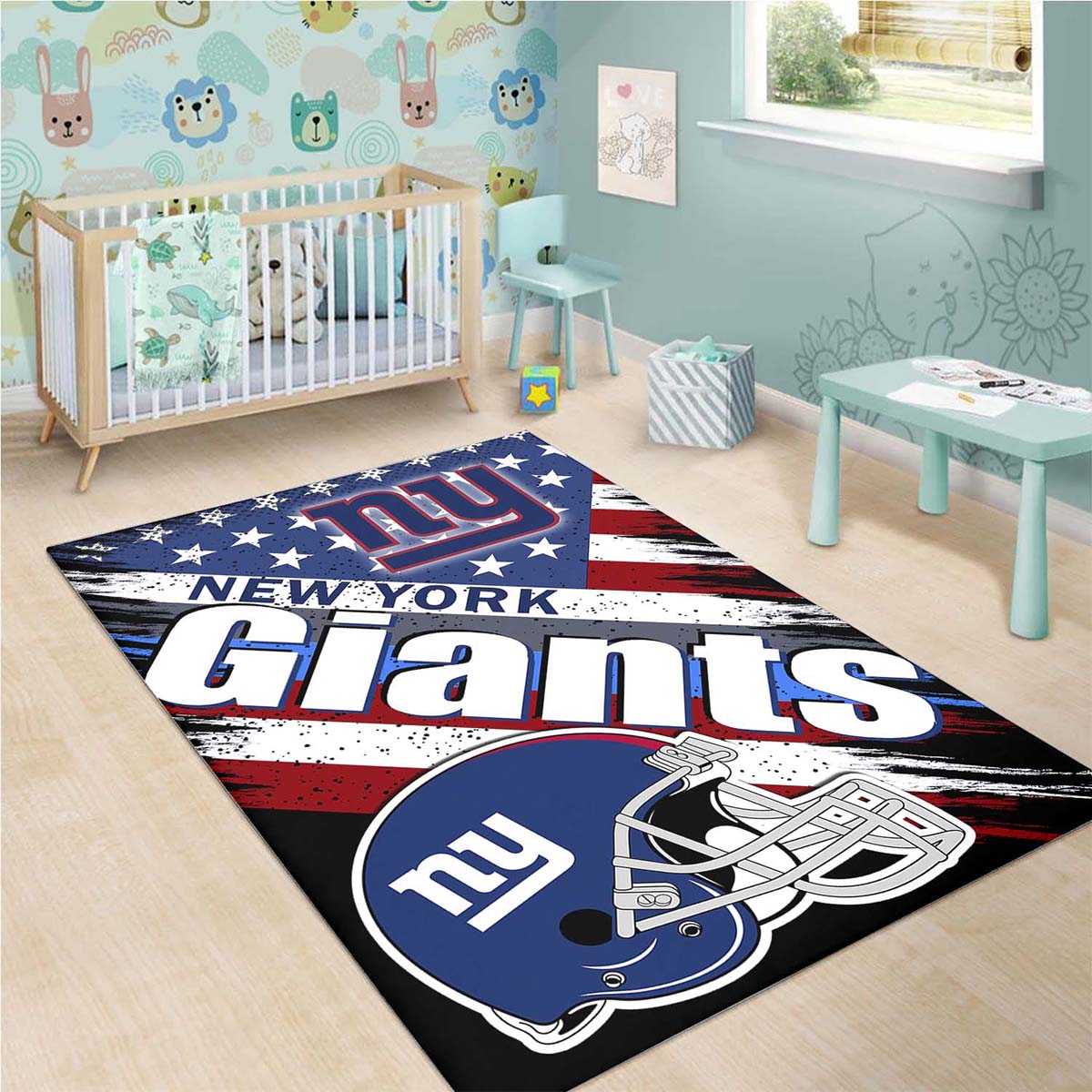 New York Giants Fuballmannschaft Teppich 3