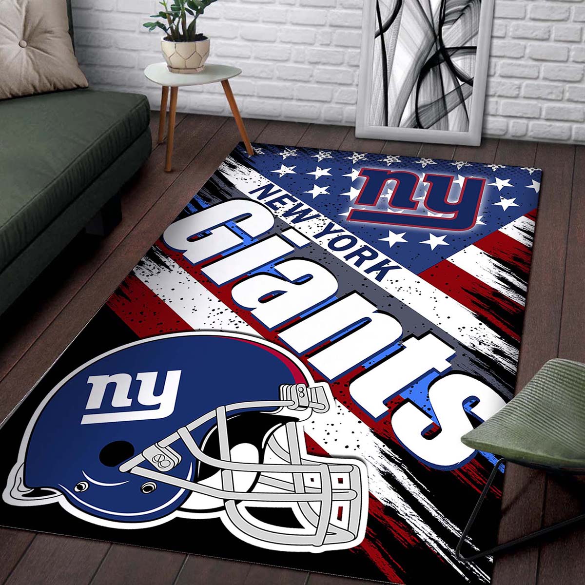 New York Giants Fuballmannschaft Teppich 2