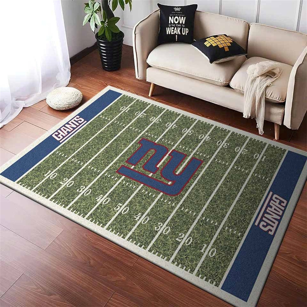 New York Giants Nfl Team Feld Teppich