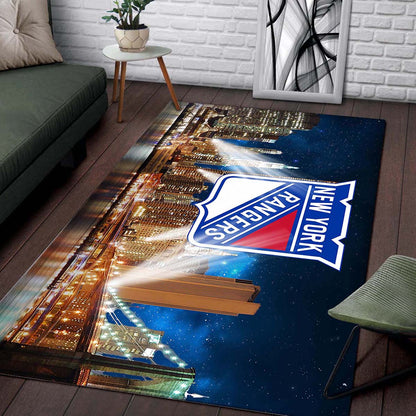 New York Rangers Hockey Team Teppich 2