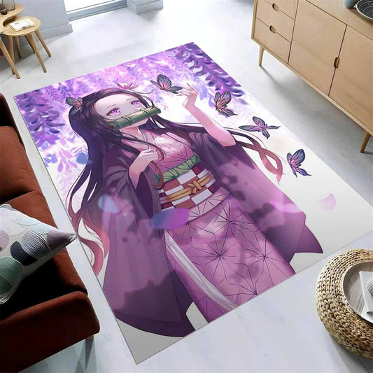 Nezuko Demon Slayer Anime 05 Teppich