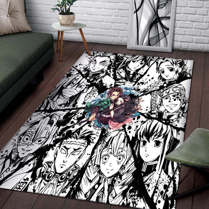 Nezuko Demon Slayer Anime 10 Teppich 2