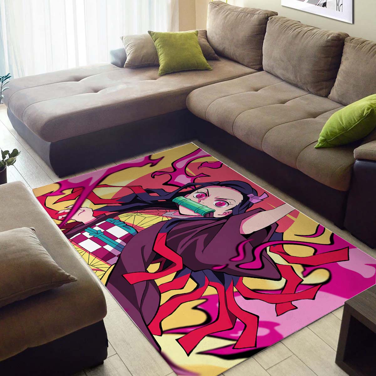 Nezuko Kamado 1 Teppich 3