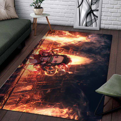 Nezuko Kamado Ai Teppich 2