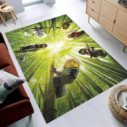 Ninjago Alle Charaktere De06 Teppich