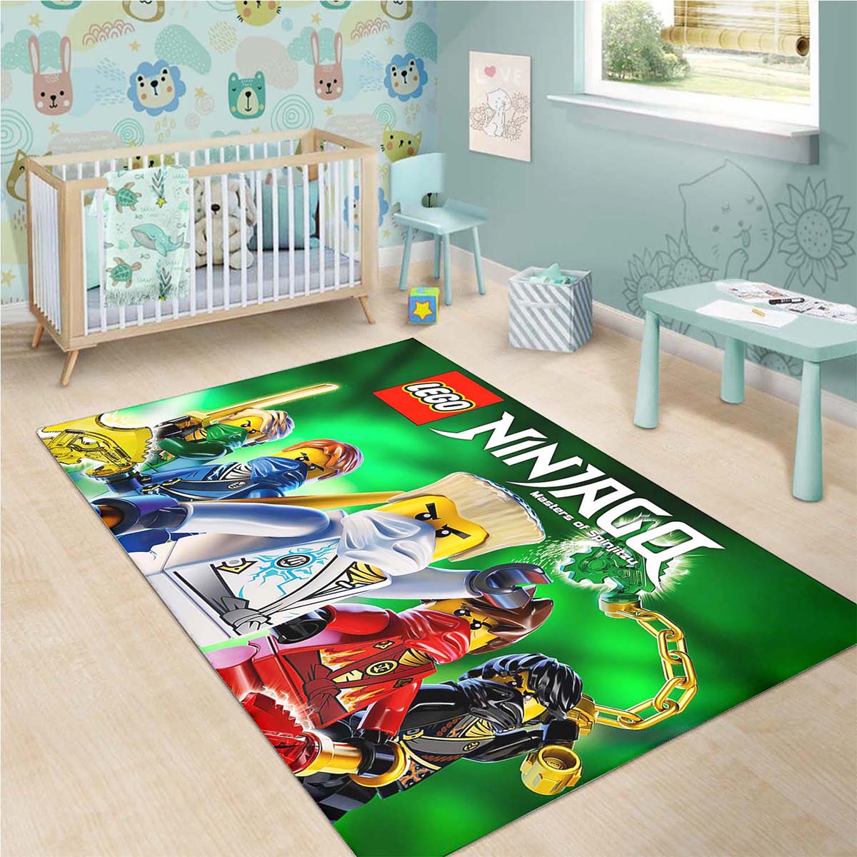 Ninjago Tous Les Personnages Teppich 3