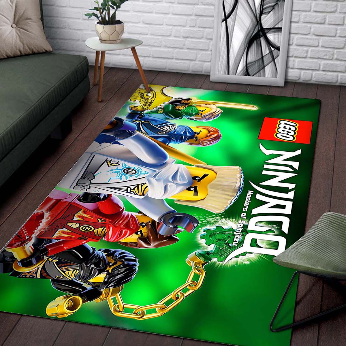 Ninjago Tous Les Personnages Teppich 2