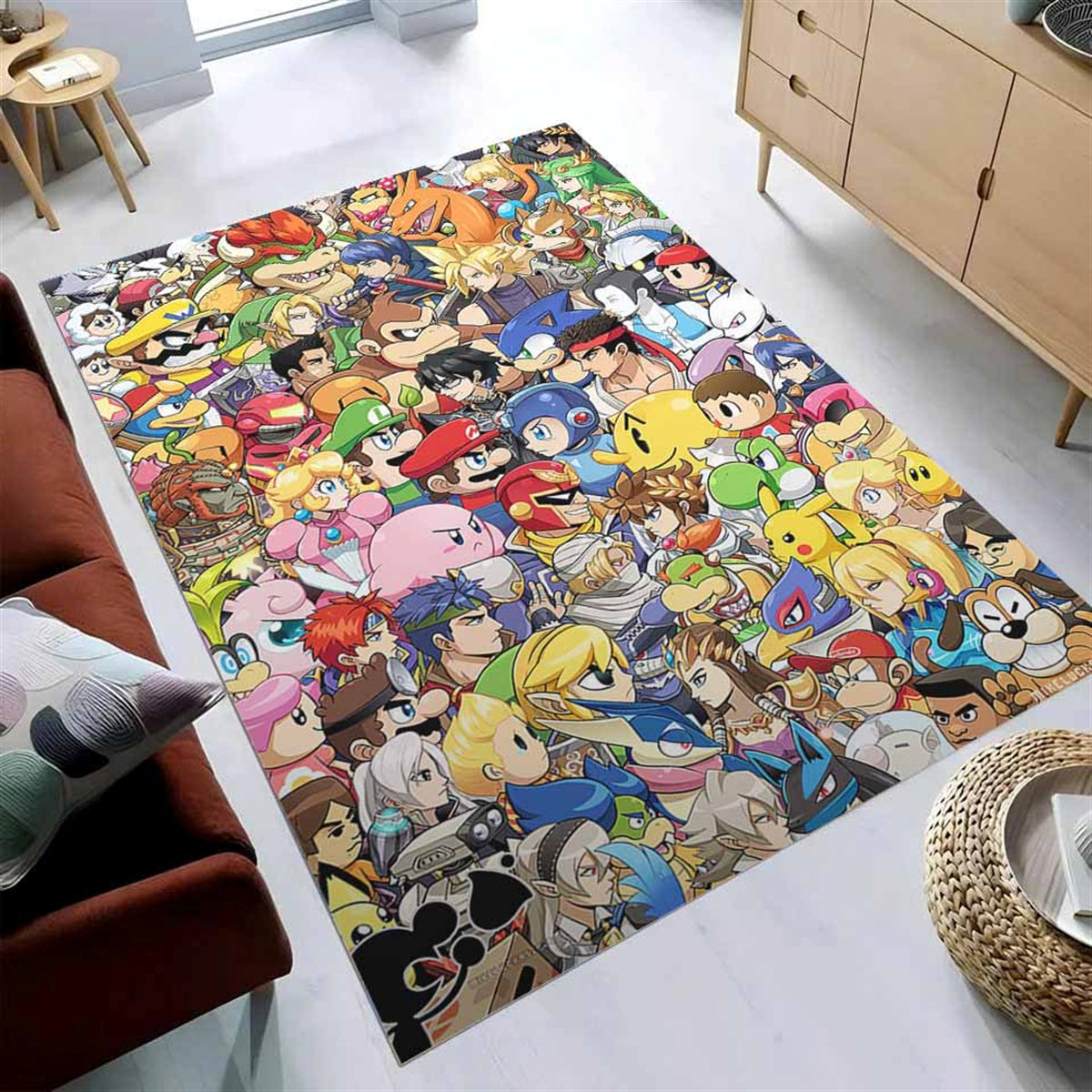 Nintendo Character Game 2 Teppich