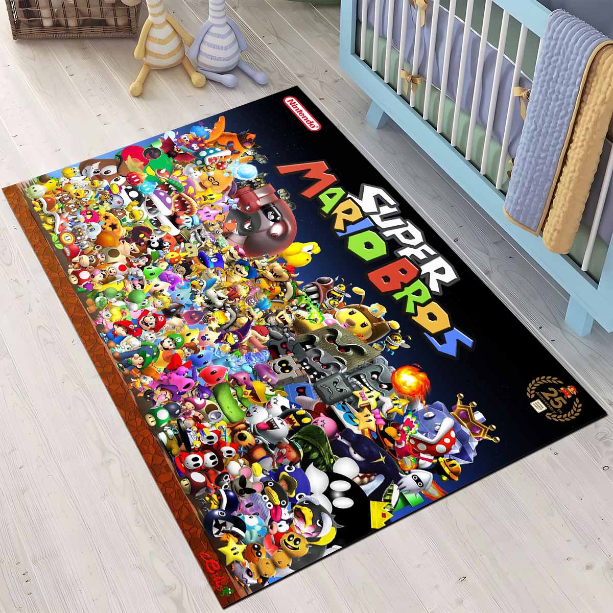 Nintendo Super Mario Bros Jubilum Teppich 3