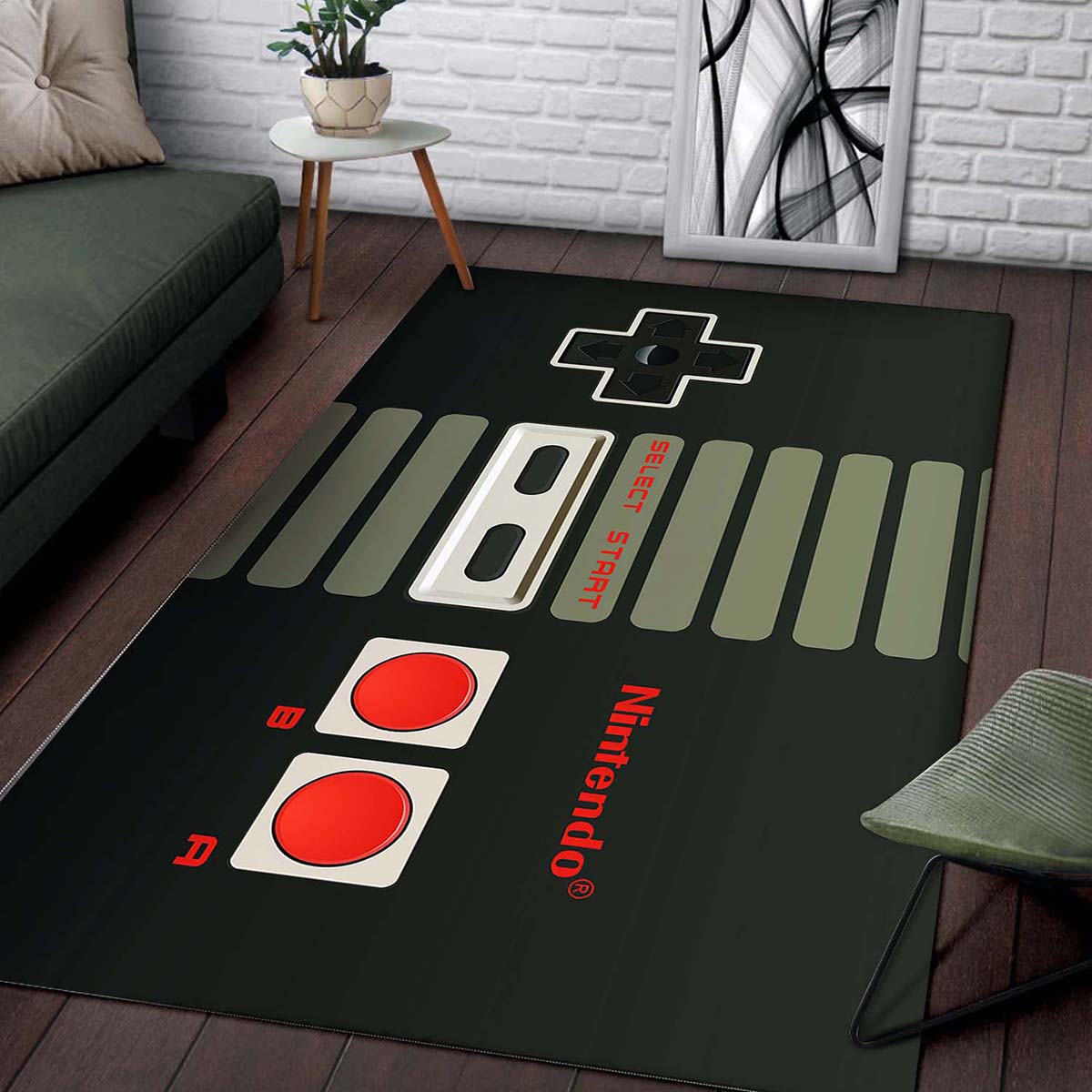Nitendo Controller Teppich 2