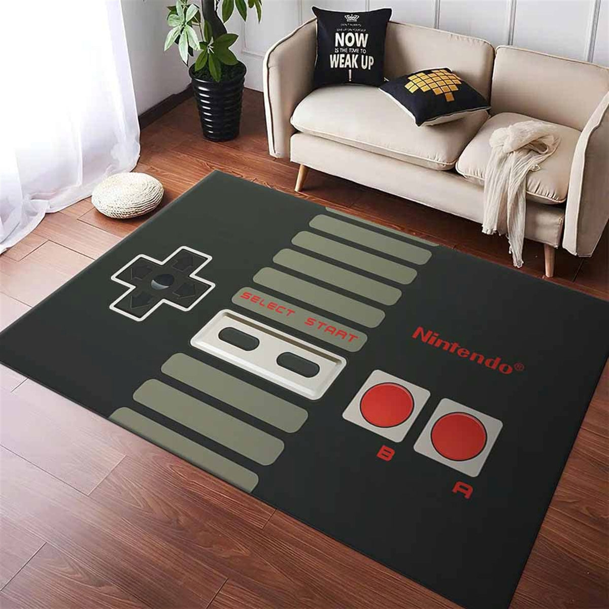 Nitendo Controller Teppich